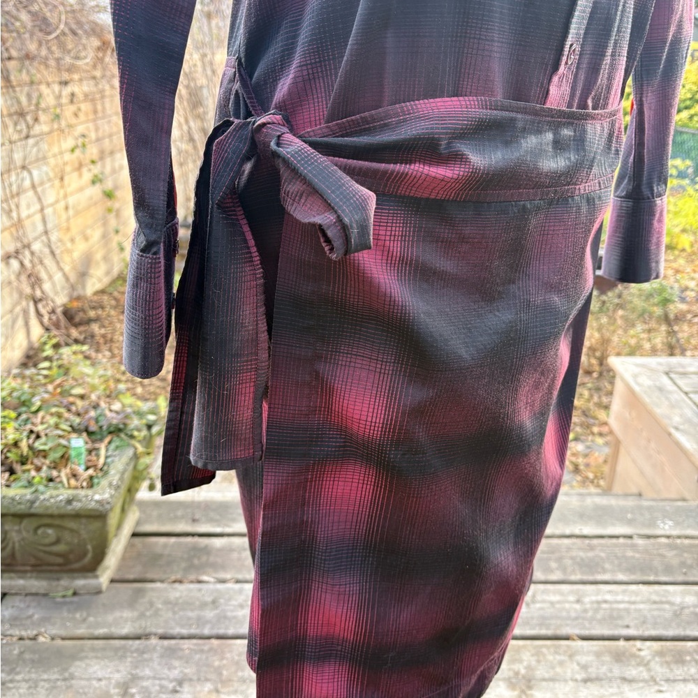Comrags | Shadow Plaid Shirtdress - Picture 5 of 7